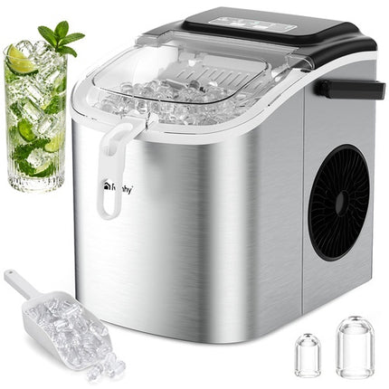 Sudraba ledus automāts, 1,2 l ietilpība, 12 kg/dienā