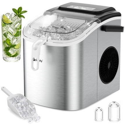 Sudraba ledus automāts, 1,2 l ietilpība, 12 kg/dienā