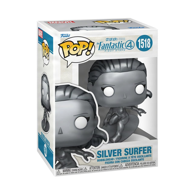 Sudraba sērfotāja Funko Pop! vinila figūra - Marvel Fantastic Four kolekcija