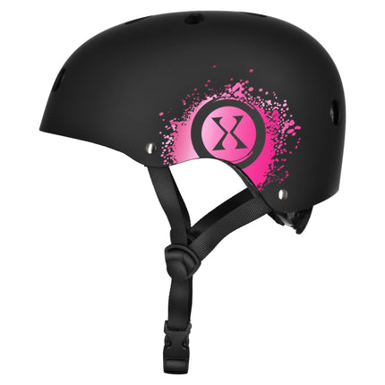 Skate Helmet, Pink, M 55–58 cm, Dial Fit, 11 Vents