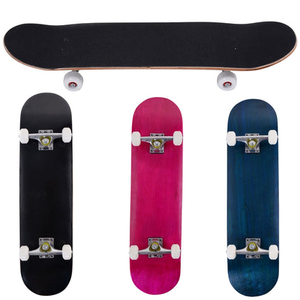 Skeitbords Mini Cruiser, 20x79cm, melns, koka klājs