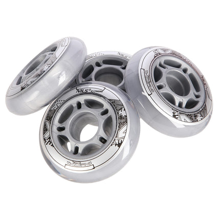 Skateboard Wheels 72x24mm 82A Transparent (4 Pack)