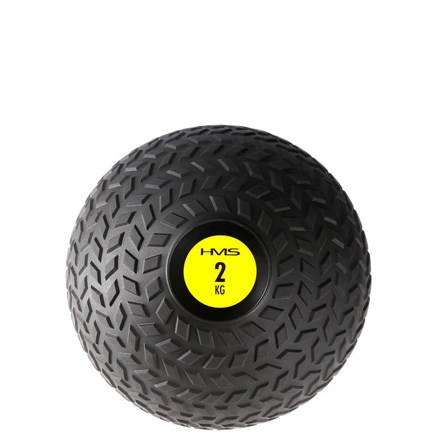 Slam Ball vingrošanas bumba, 2 kg, izturīgs fitnesa aprīkojums