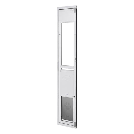 Sliding Glass Door Dog Door, Adjustable Height, Lock, Large Dogs