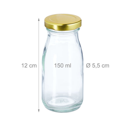 Mazas pudeles pa 150 ml, 24 pudeles iepakojumā