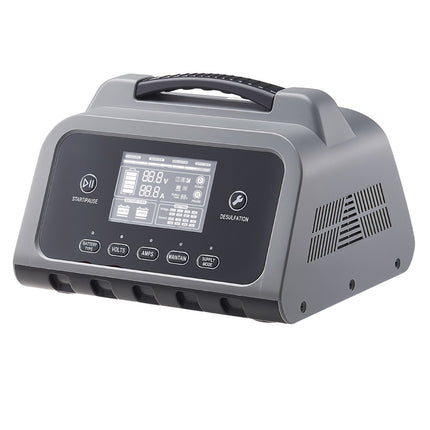 Smart Battery Charger 25A, 6V/12V/24V, LiFePO4, LCD