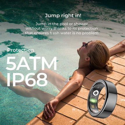 Smart Ring for Health Monitoring, Waterproof, XXS Size