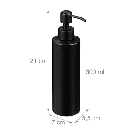 Nerūsējošā tērauda ziepju pumpis 300 ml