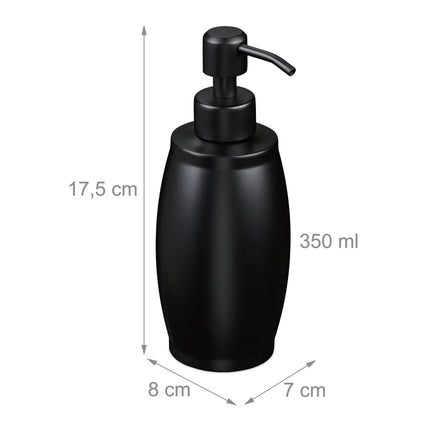 Nerūsējošā tērauda ziepju pumpis 350 ml