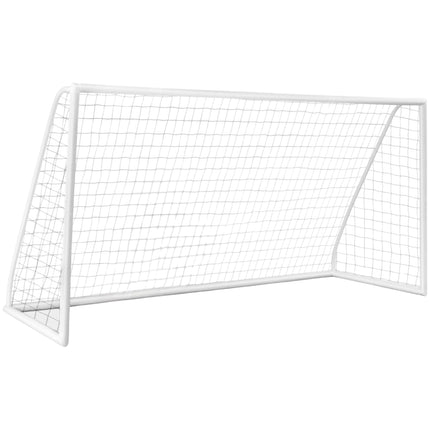 Futbola vārti 365x182 cm ar izturīgu tīklu un mietiņiem