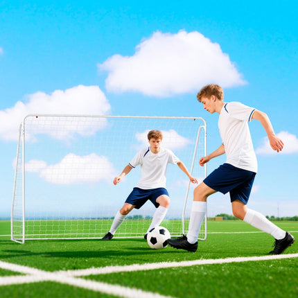 Futbola vārti treniņiem un spēlēm, UV izturīgi, enkuri iekļauti