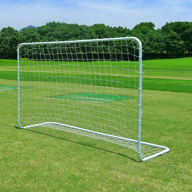 Futbola vārti ar tīklu, tērauda rāmis, 182 cm