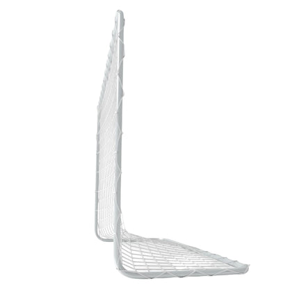 Futbola vārti ar tīklu, tērauda rāmis, 182 cm