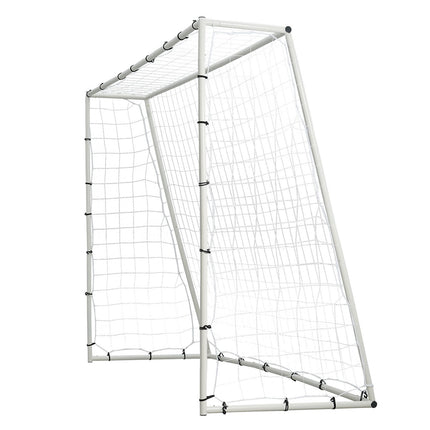 Soccer Rebound Trainer 8x6 Ft, Double-Sided Net Goal
