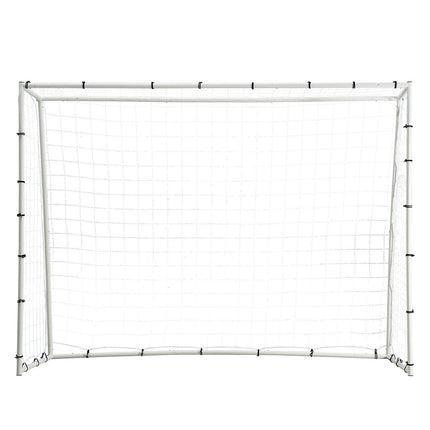 Soccer Rebound Trainer 8x6 Ft, Double-Sided Net Goal