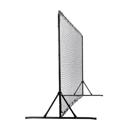 Soccer Rebounder Net 12x6 Ft, Iron Frame, Carry Bag