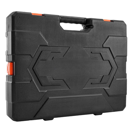 Socket Set, 76-Piece 3/8 in Drive SAE Metric, Case