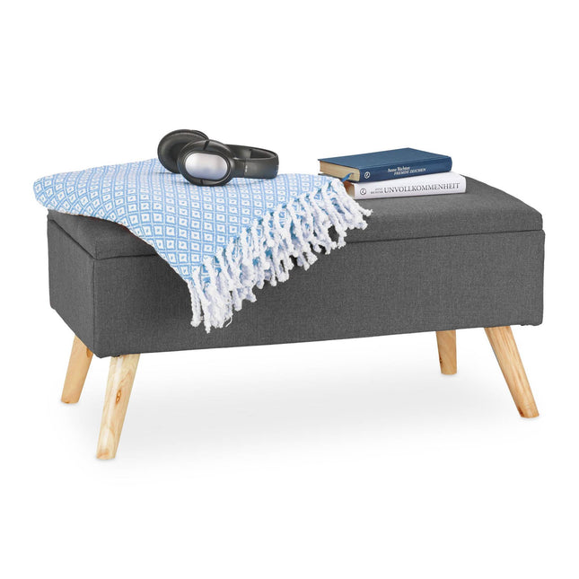 Soft bench with storage