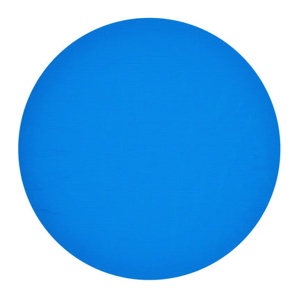 Solar Pool Cover, 24 ft Round, 16 Mil PE Bubble Blue
