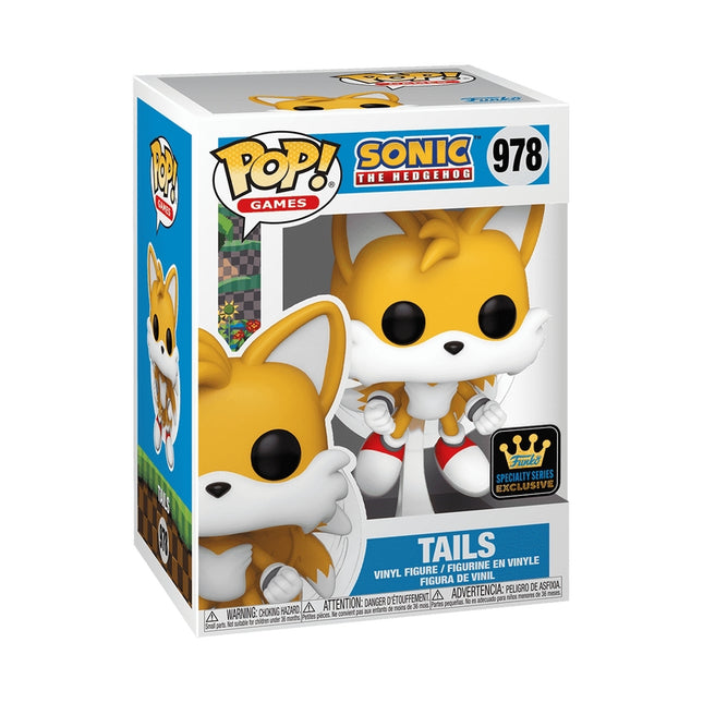 Sonic Tails Funko Pop! vinila figūriņa - Flocked Chase Edition