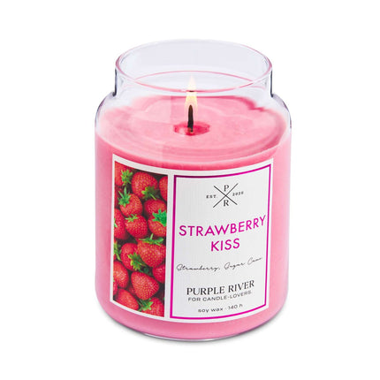 Sojas vaska aromātiskā svece - 140 stundu degšanas laiks