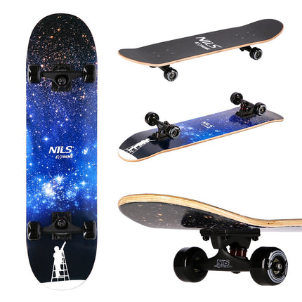 Space Star skrituļdēlis, 31" klājs, dubultais atspēriens