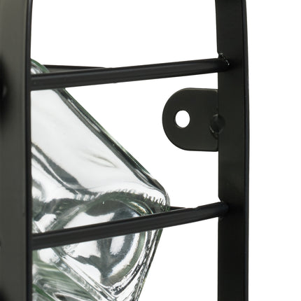 Spice rack with 24 glasses