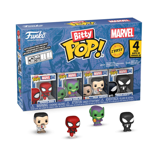 Zirnekļcilvēka Funko Bitty POP! figūriņu komplekts - 5 kolekcionējamas figūriņas
