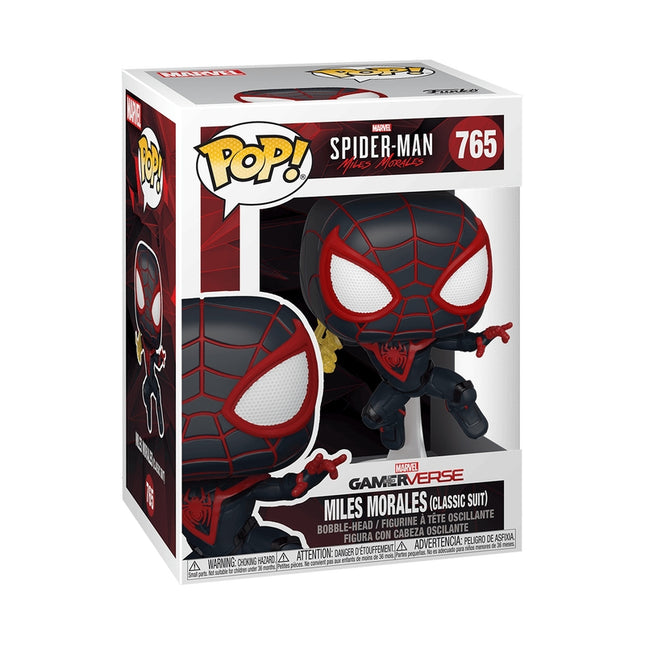 Zirnekļcilvēka Milesa Moralesa Funko Pop vinila figūra ar Chase variantu