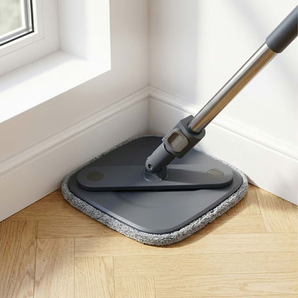 Spin Mop komplekts ar dubultu ūdens tvertni un mikrošķiedras spilventiņiem