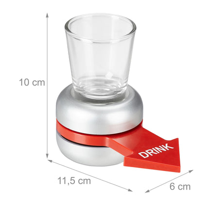 Dzeršanas spēle "Spin the Shot"