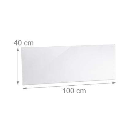 Šļakatu aizsargs virtuvei 100 cm