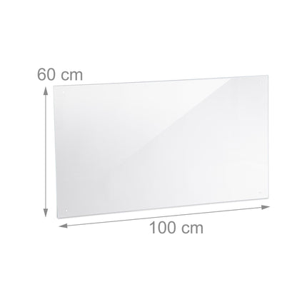 Šļakatu aizsargs virtuvei 100 cm