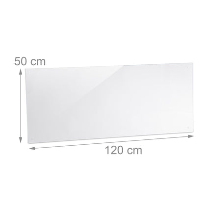 Šļakatu aizsargs virtuvei 120 cm