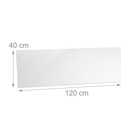Šļakatu aizsargs virtuvei 120 cm