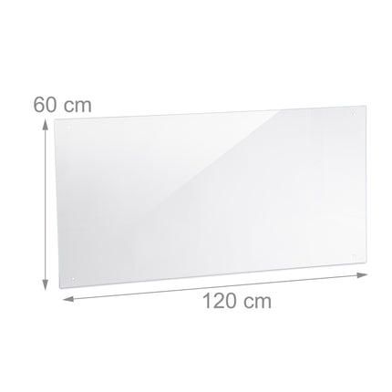 Šļakatu aizsargs virtuvei 120 cm