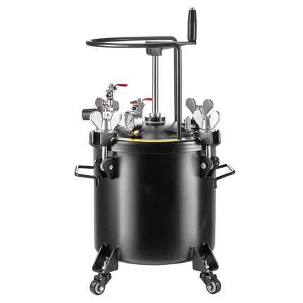 Spray Paint Pressure Pot, 20L 5 Gal, Steel, 70 PSI