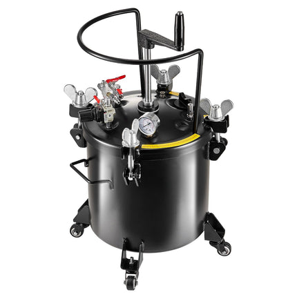 Spray Paint Pressure Pot, 20L 5 Gal, Steel, 70 PSI