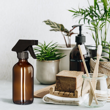Stikla smidzinātāja pudele 230 ml 6 gabalu komplekts