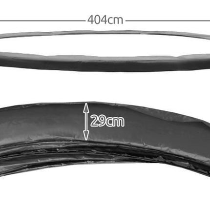 Atsperu pārsegs 404 cm batutam