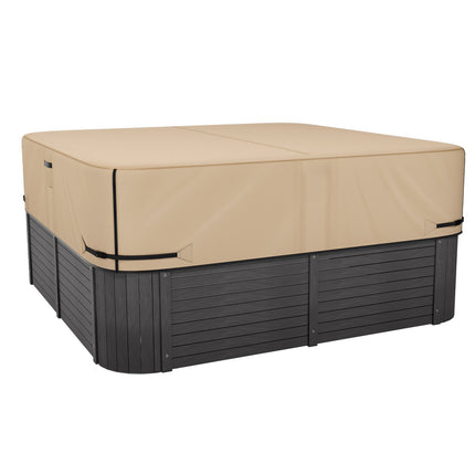 Square Hot Tub Cover 90x90x20 In, Waterproof 600D