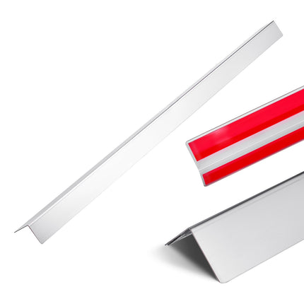 Stainless Steel Corner Guards, 304, 50x50x1217mm, 10 Pack