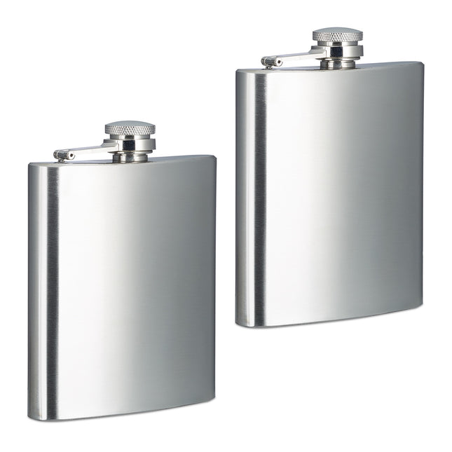 Nerūsējošā tērauda blašķes, 2 gab. komplekts, 200 ml