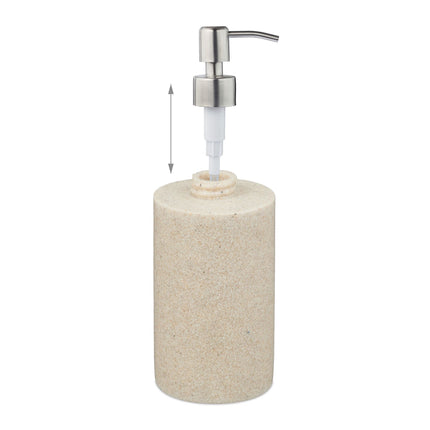 Stainless steel soap pump