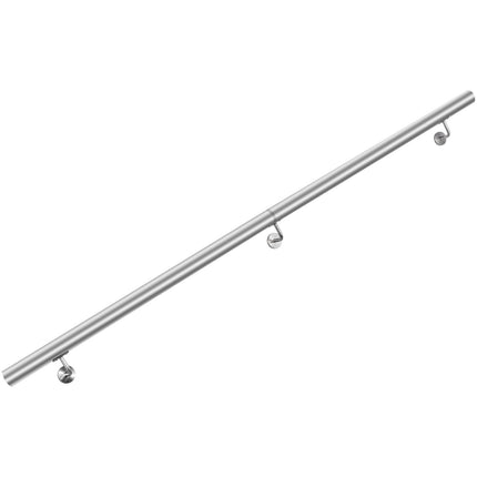 Stair Handrail 6ft, 304 Stainless Steel, 200lb
