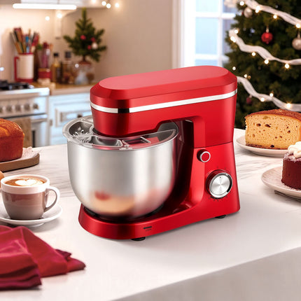 Stand Mixer 1500W, 10-Speed, Dual 4.2L And 5.7L Bowls