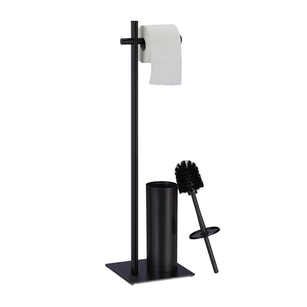 Stand WC komplekts, melns