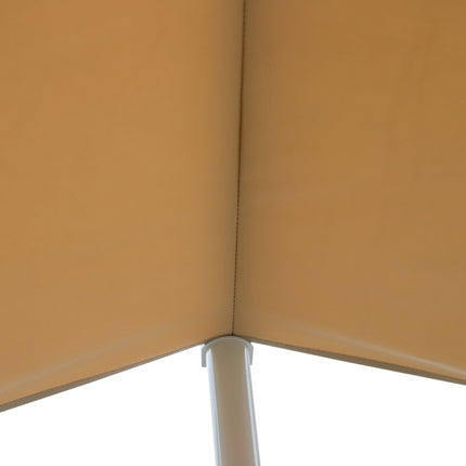 Stāvoša dārza markīze, salokāma roka, kloķis, 4x3m, bēša, terase