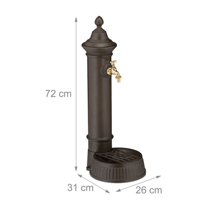 Antīka stāvstrūklaka 72 cm