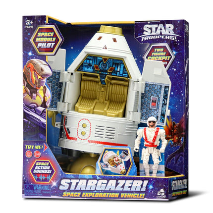 Star Troopers rotaļu komplekts Stargazer gaismas un skaņas kapsula